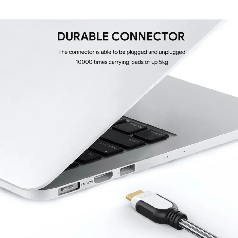HDMI Cable 6ft - HDMI 2.0 (4K @ 60fps), High Speed with Ethernet 18Gbps
